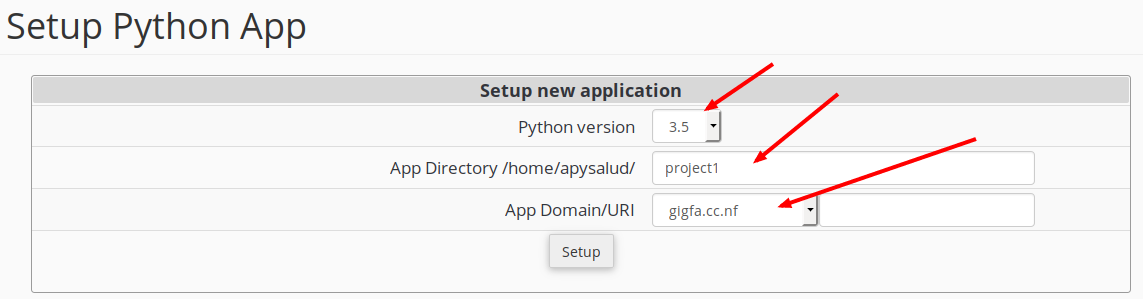 نصب جنگو سی-پنل django cpanel install